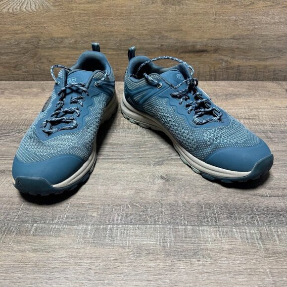 Keen Terradora II Vent Tapestry blue Glow Hiking Shoes Women\'s Size 9.5